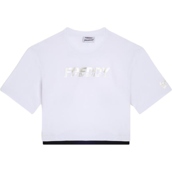 t-shirt Freddy bianco