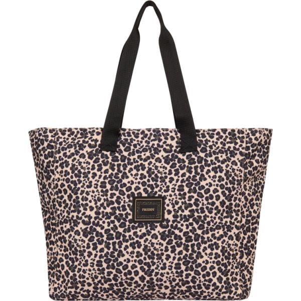 shopping bag Freddy marrone animalier