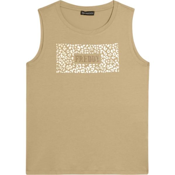 top Freddy giallo animalier