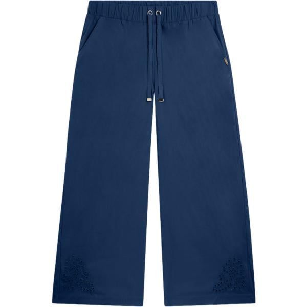 pantaloni Freddy blu a fiori