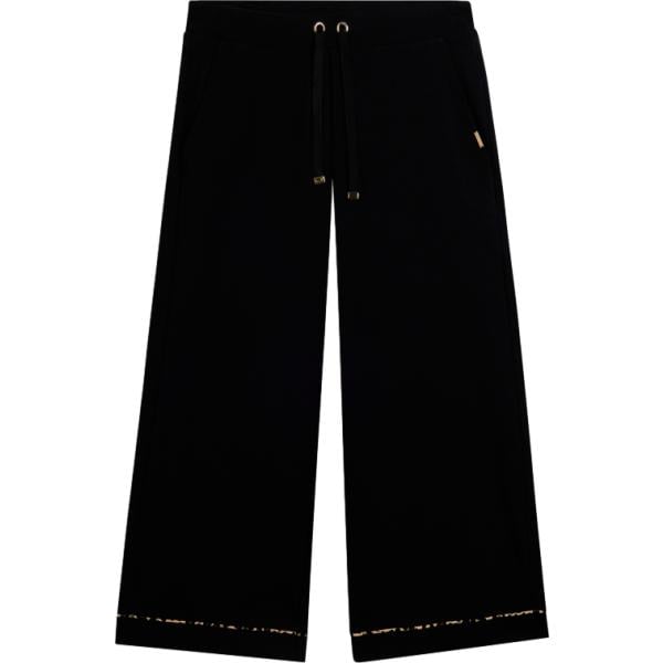 pantaloni Freddy nero animalier