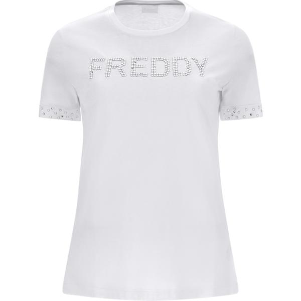 t-shirt Freddy bianco