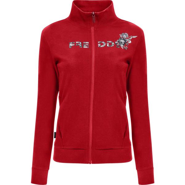 felpe Freddy rosso con stampe