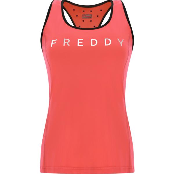canottiere Freddy rosso con stampe
