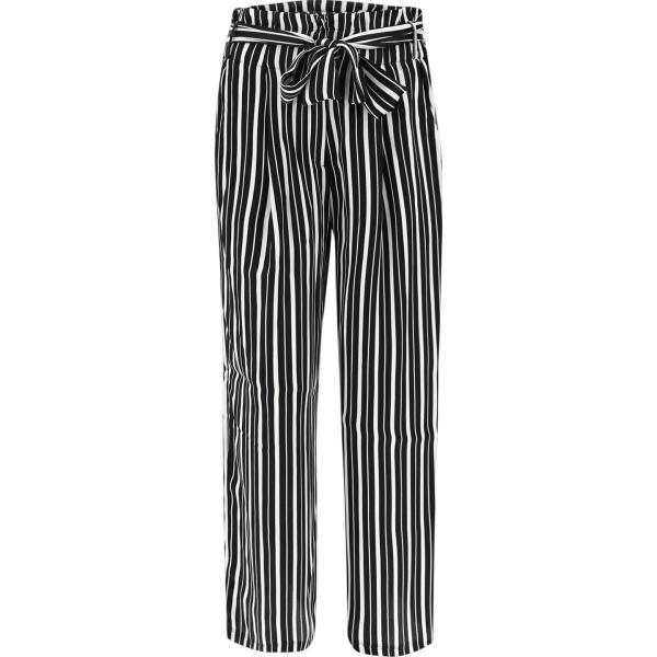 pantaloni a palazzo Freddy grigio a righe