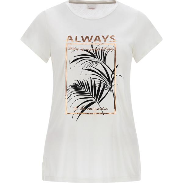 t-shirt Freddy grigio a fiori