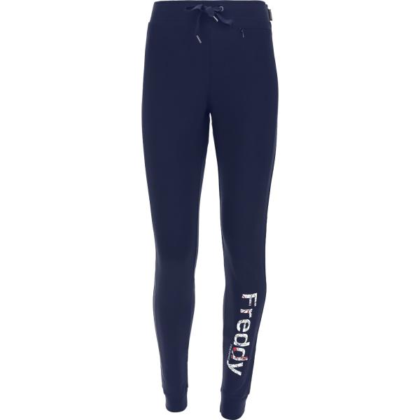 pantaloni Freddy blu con stampe