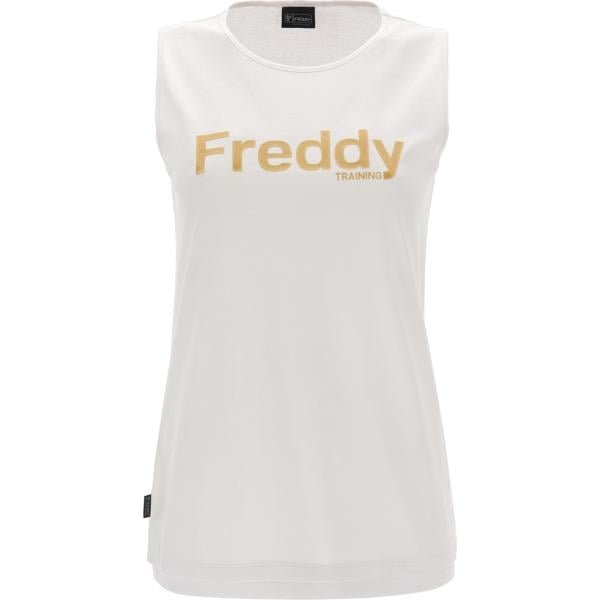 canottiere Freddy grigio con stampe
