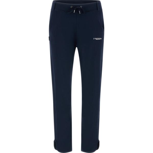 pantaloni Freddy blu con stampe