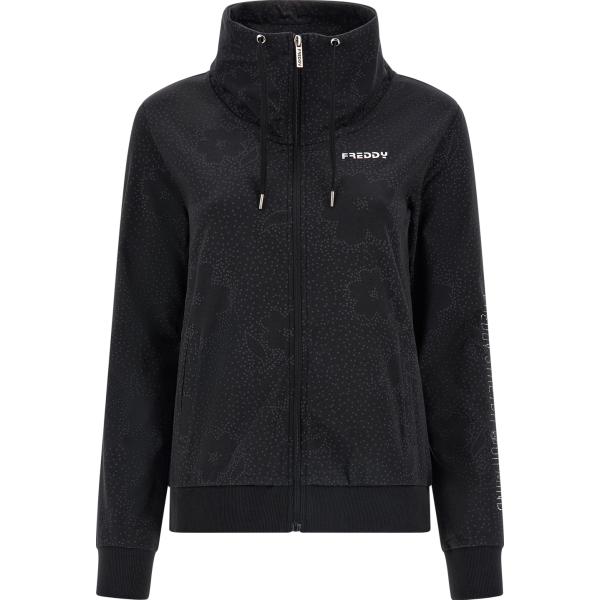 felpe Freddy nero con stampe