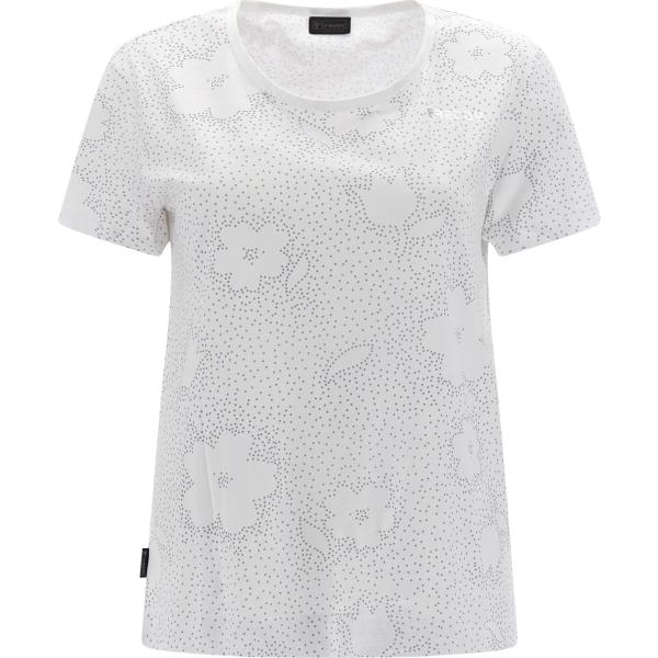 t-shirt Freddy bianco a fiori