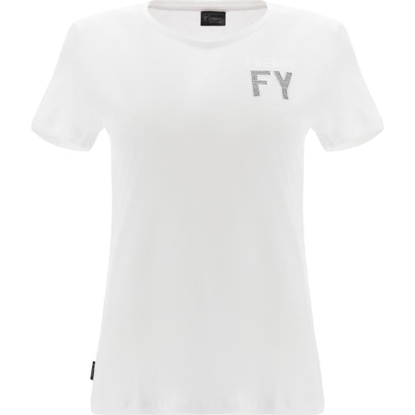 t-shirt Freddy bianco con stampe