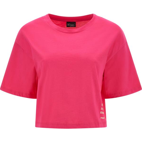 t-shirt Freddy rosa con stampe