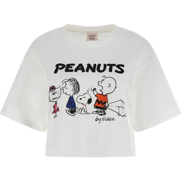 t-shirt Freddy bianco con stampe