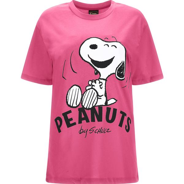 t-shirt Freddy rosa con stampe