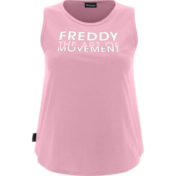 canottiere Freddy rosa con stampe