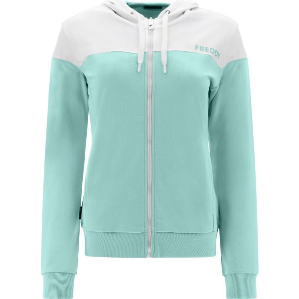 felpe con cappuccio Freddy blu con stampe