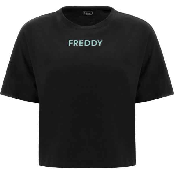 t-shirt Freddy nero con stampe