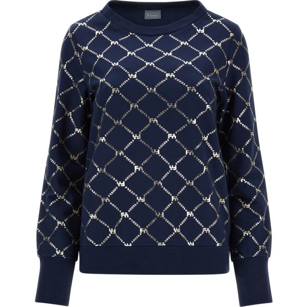 felpe Freddy blu con stampe