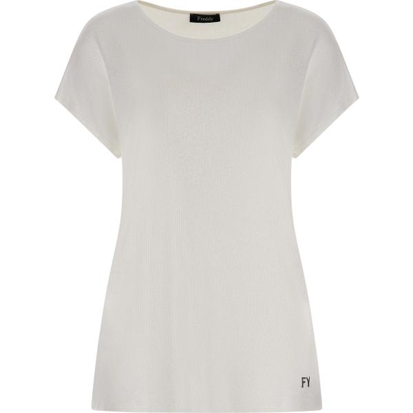 t-shirt Freddy bianco