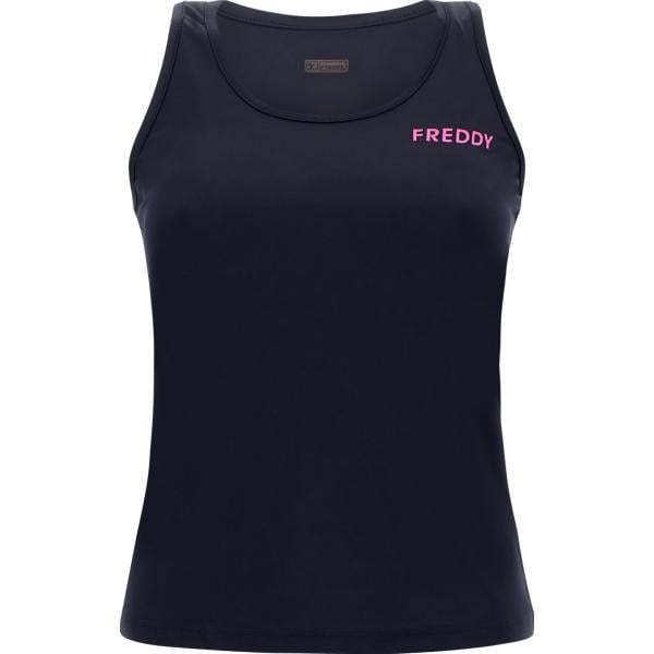 canottiere Freddy blu con stampe