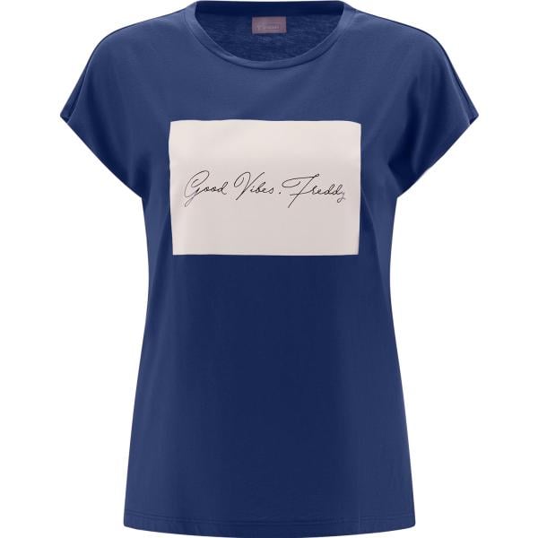 t-shirt Freddy blu con stampe