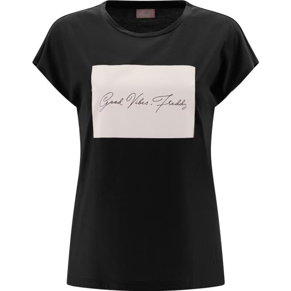 t-shirt Freddy nero con stampe