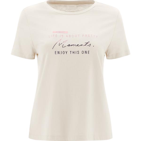 t-shirt Freddy bianco con stampe