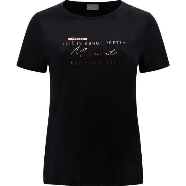 t-shirt Freddy nero con stampe
