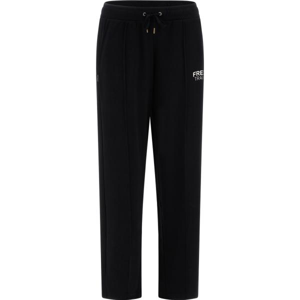 pantaloni a palazzo Freddy nero con stampe