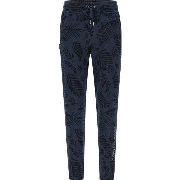 pantaloni Freddy blu a fiori