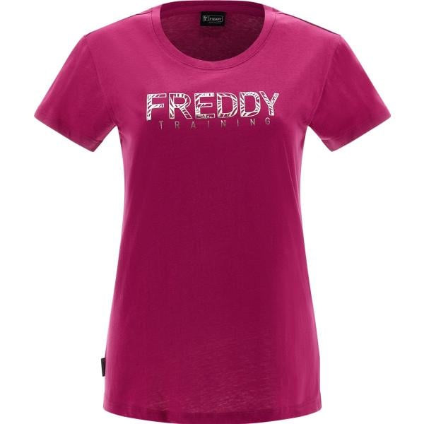 t-shirt Freddy rosso con stampe