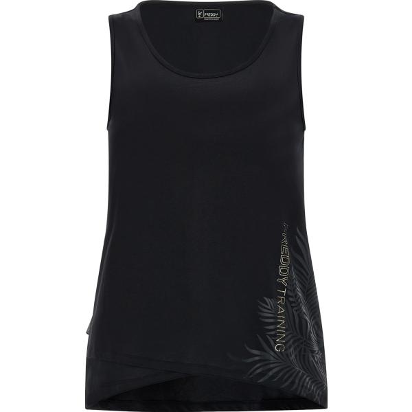 canottiere Freddy nero con stampe