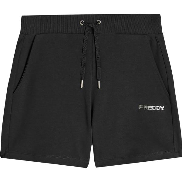 pantaloni corti Freddy nero con stampe