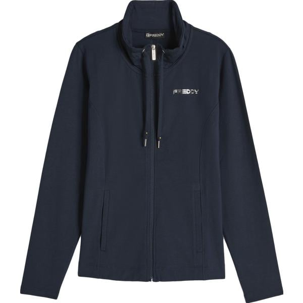 felpe sportive Freddy blu con stampe