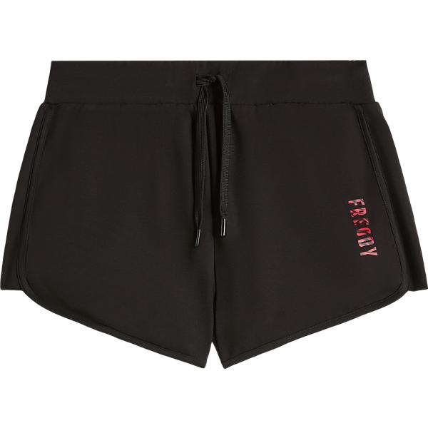 pantaloni corti Freddy nero animalier