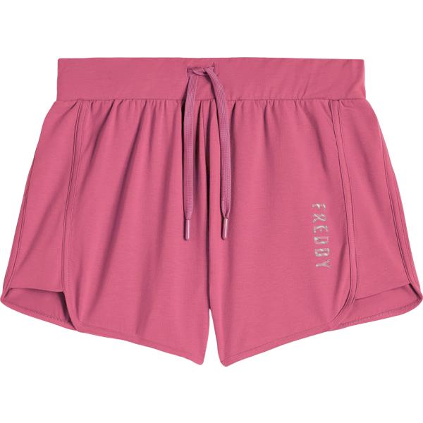 pantaloni corti Freddy rosa animalier