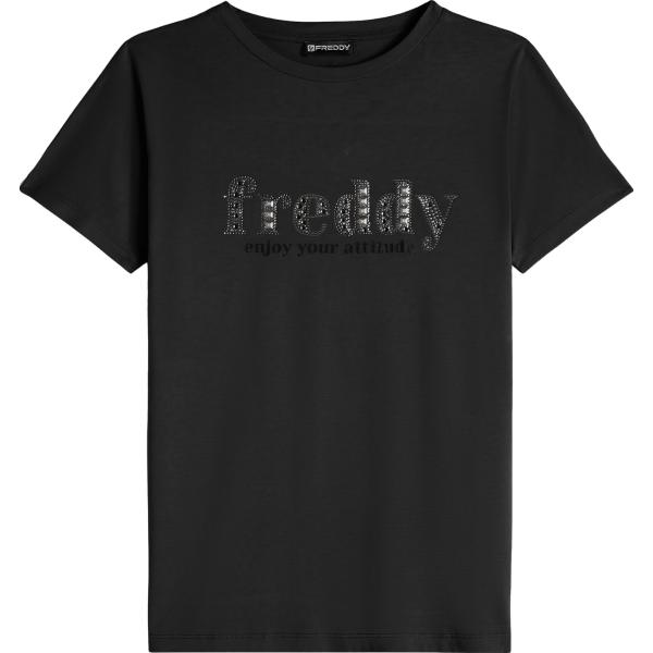 t-shirt Freddy nero