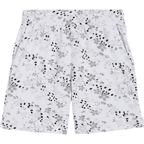 pantaloni corti Freddy bianco con stampe