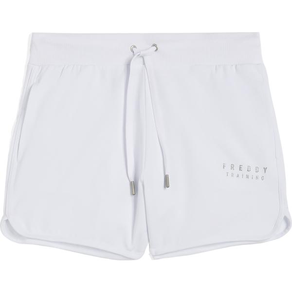 pantaloni corti Freddy bianco con stampe