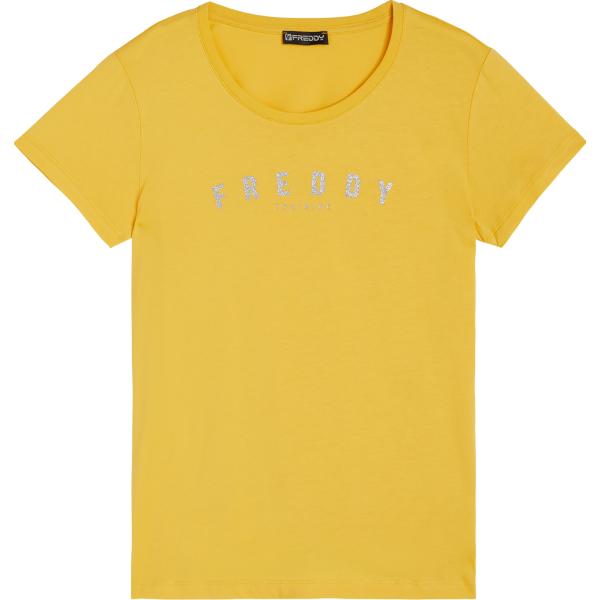 t-shirt Freddy grigio con stampe