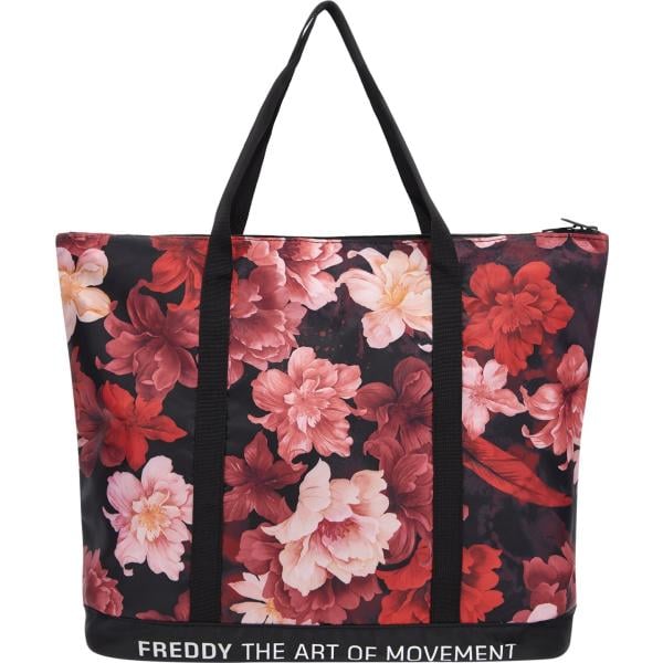 borse tote Freddy nero con stampe