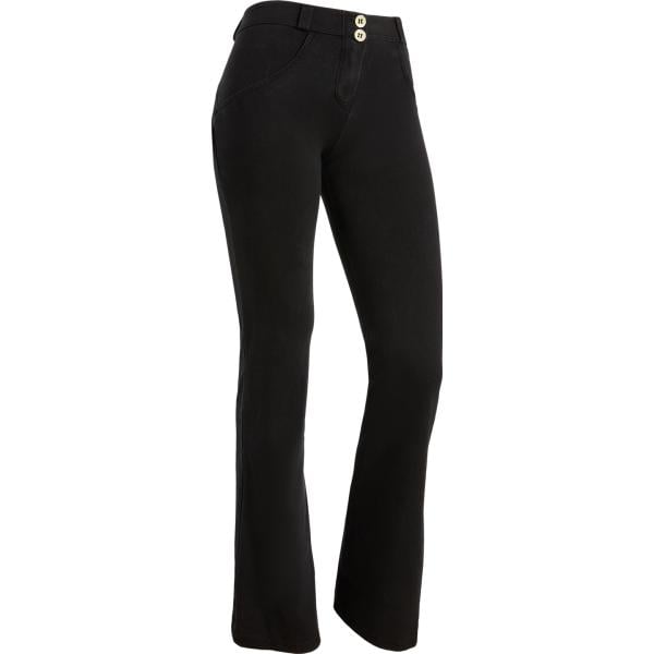Jeggings da donna in nero pece in denim Freddy