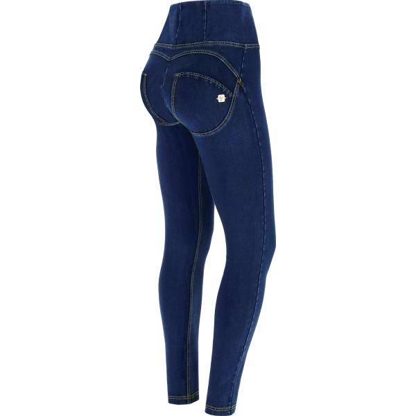 pantaloni skinny Freddy blu