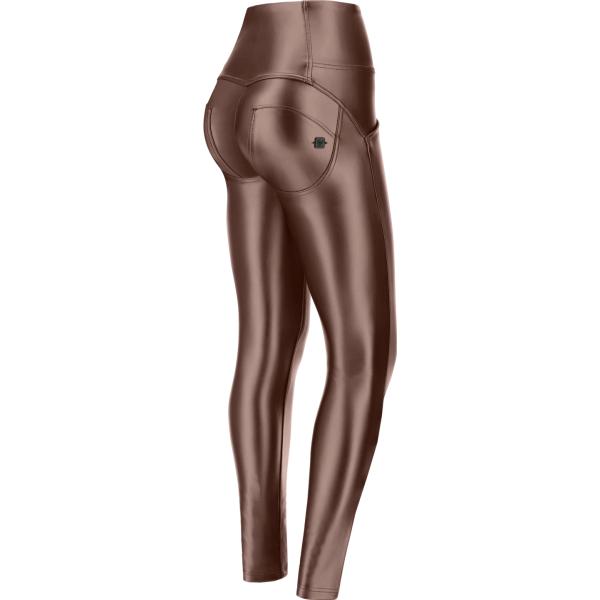 pantaloni skinny Freddy marrone