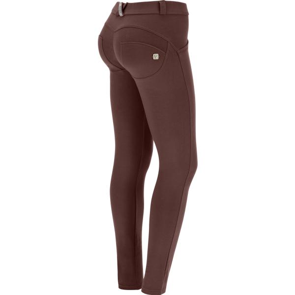 pantaloni skinny Freddy marrone