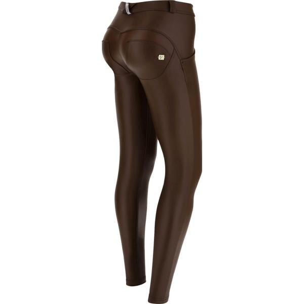 pantaloni skinny Freddy marrone
