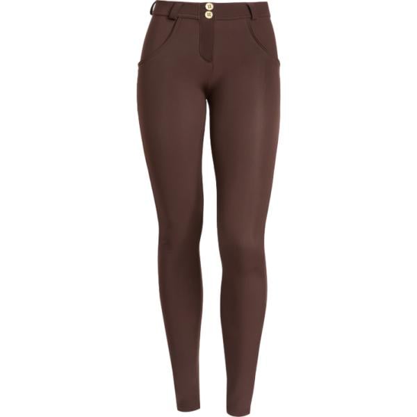 pantaloni skinny Freddy marrone