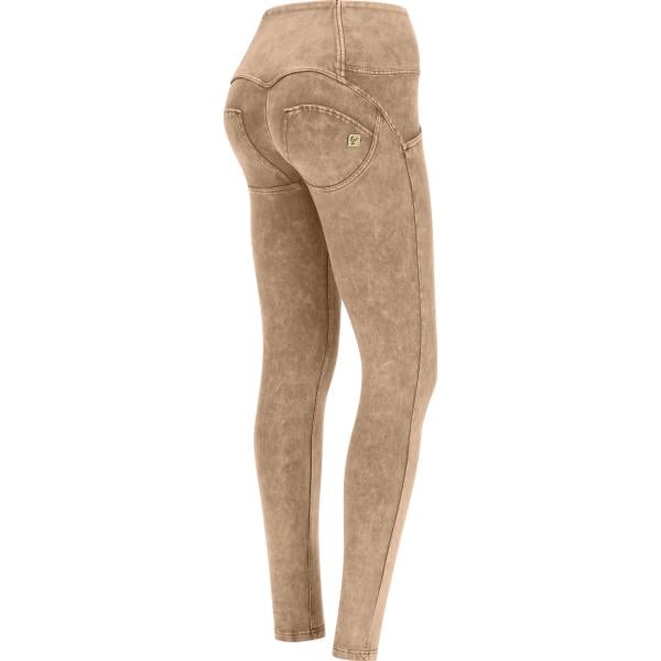 pantaloni skinny Freddy marrone