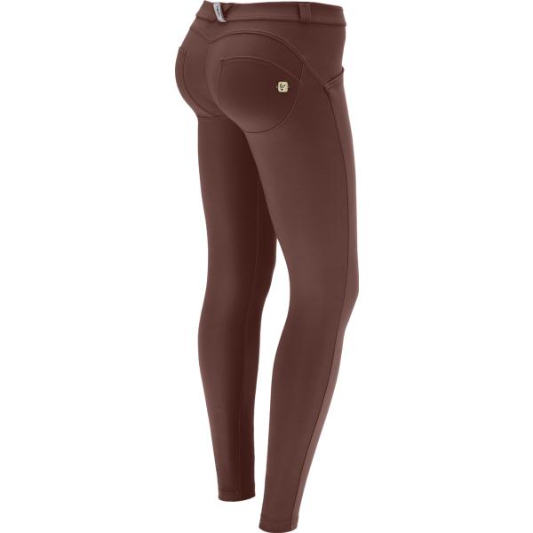 pantaloni skinny Freddy marrone